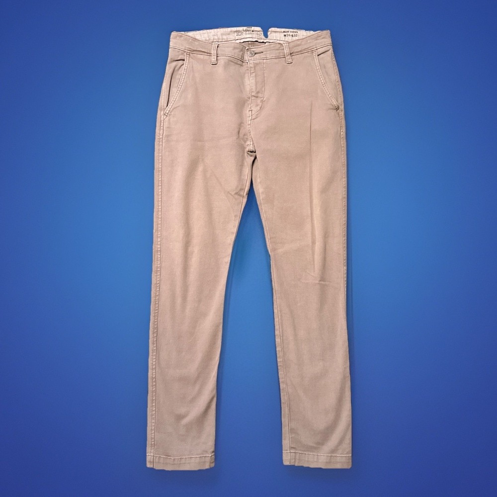 Levi's XX Chino Men's Size‎ 32x30 Brown Stretch Casual Tapered